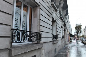 Fenêtres du cabinet sur rue 1