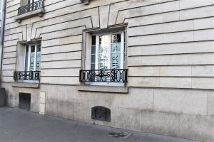 Fenêtres du cabinet sur rue 2